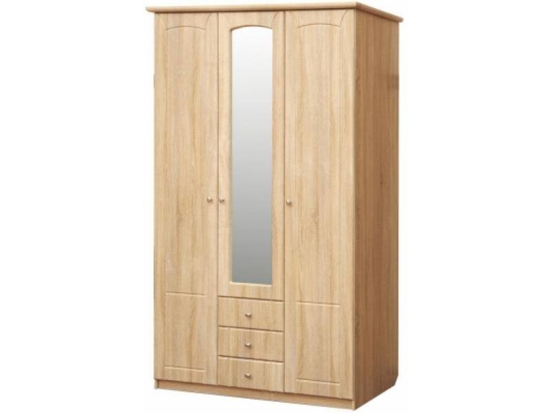 шкаф трехдверный ассоль п327.01 в Нижневартовске