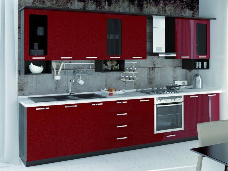 кухонный гарнитур прямой фиджи в Нижневартовске