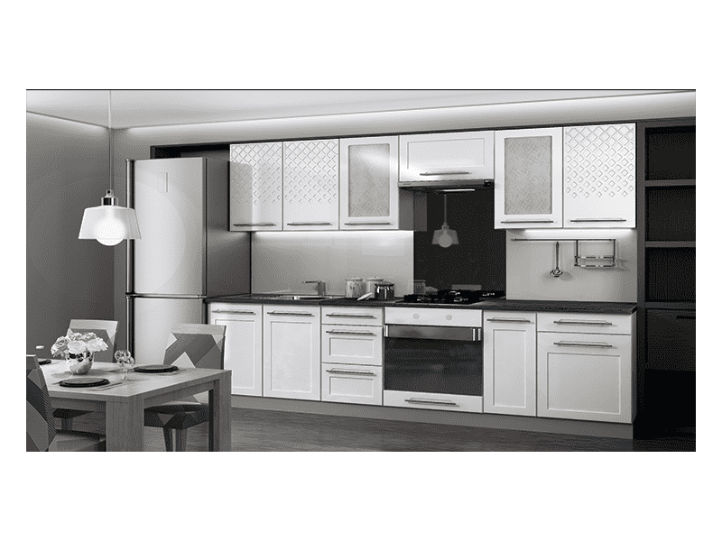 кухня качественная прямая николь в Нижневартовске