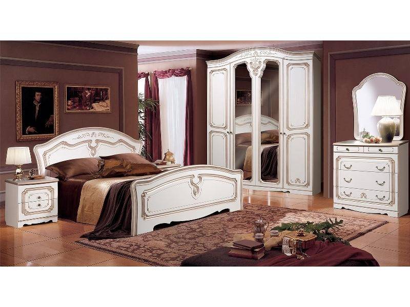 спальный гарнитур в белом цвете валерия жемчуг в Нижневартовске