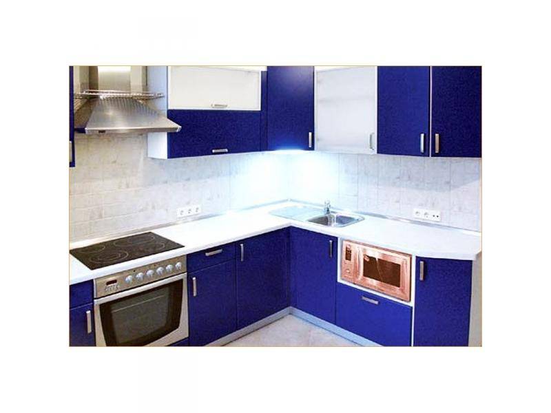 кухонный гарнитур угловой пластик в Нижневартовске