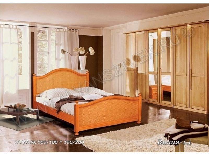 кровать из дерева вилия 1.1 в Нижневартовске