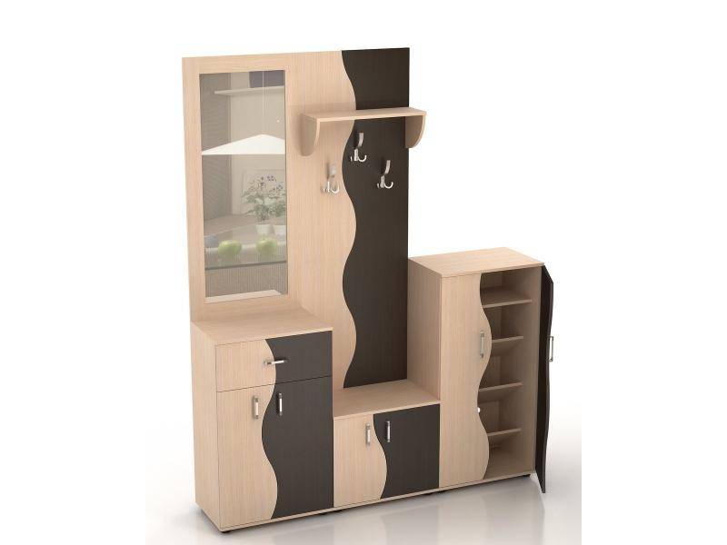 модульная мебель для прихожей волна 3 в Нижневартовске