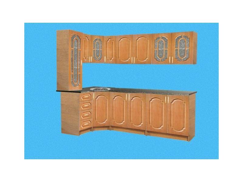 кухонный гарнитур с угловой раковиной в Нижневартовске