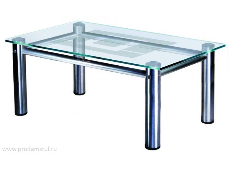 стол журнальный рекорд 3м хром в Нижневартовске