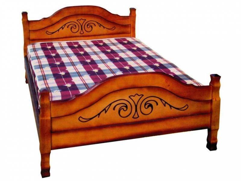 деревянная кровать каприз 2 в Нижневартовске