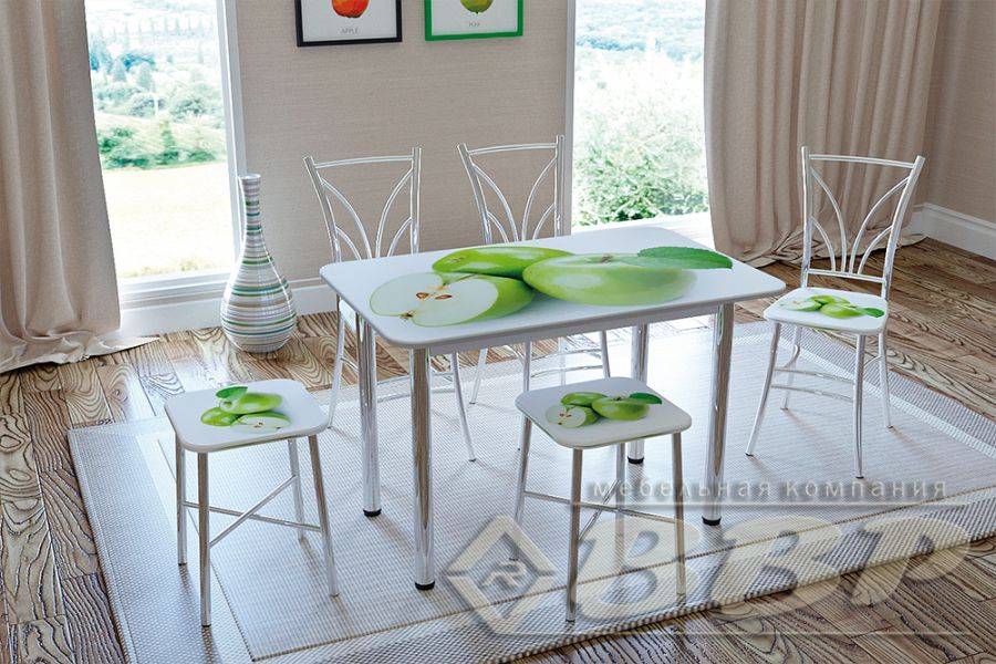 стол обеденный мдф с фотопечатью в Нижневартовске