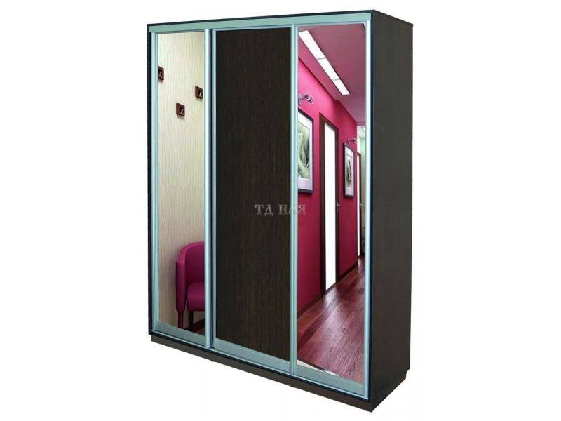 шкаф-купе элегант 2 зеркало со вставкой в Нижневартовске