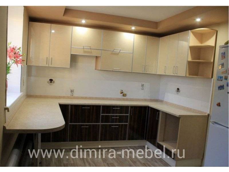 кухня пластик угловая в Нижневартовске