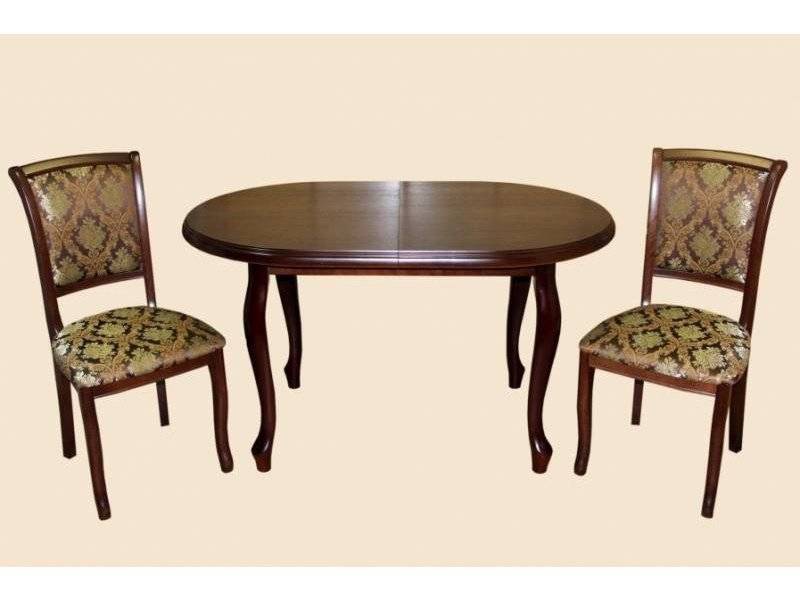 овальный стол ника темный орех в Нижневартовске