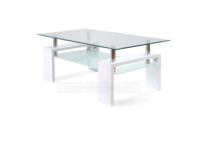 прозрачный стол mario из закаленого стекла в Нижневартовске