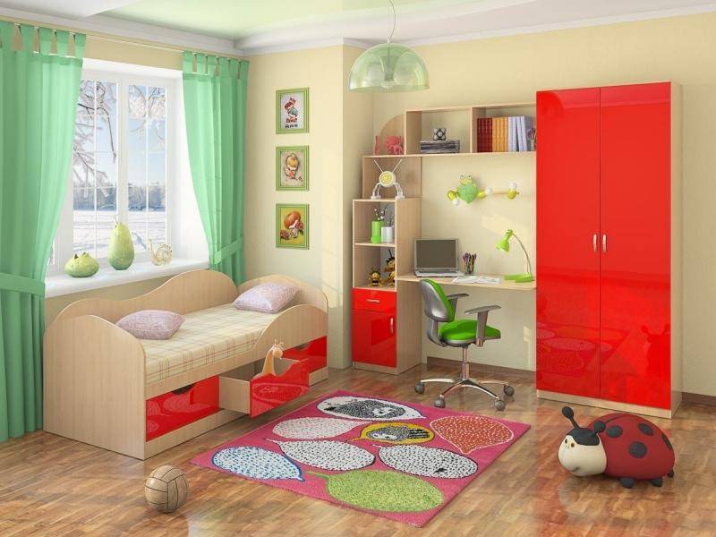 детская красная в Нижневартовске