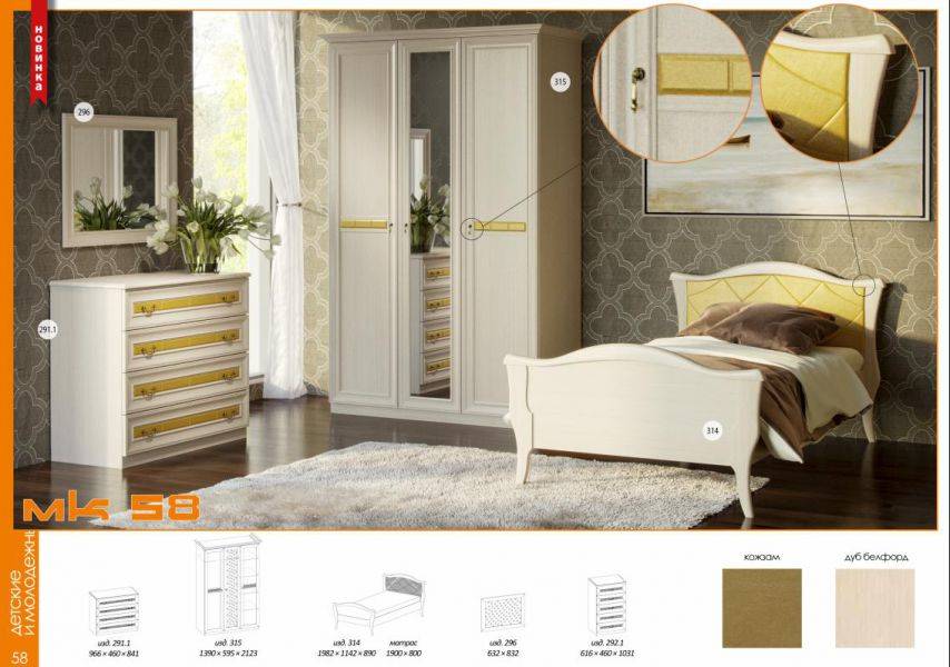 детская спальня мк 58 в Нижневартовске