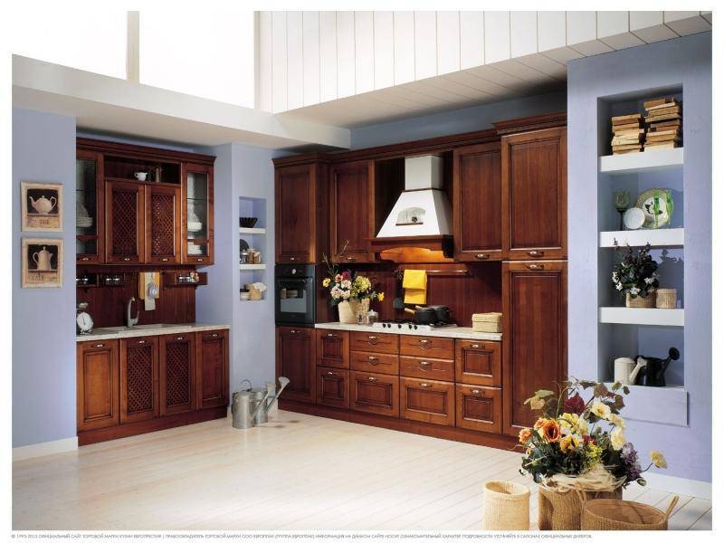 коричневый кухонный гарнитур dama noce в Нижневартовске