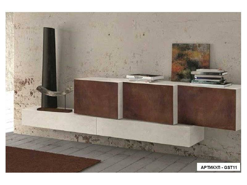 дизайнерский подвесной комод под телевизор бримнэс в стиле лофт в Нижневартовске