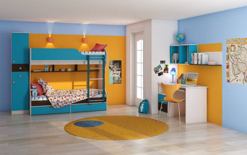 модульная мебель для детской бриз 2 в Нижневартовске