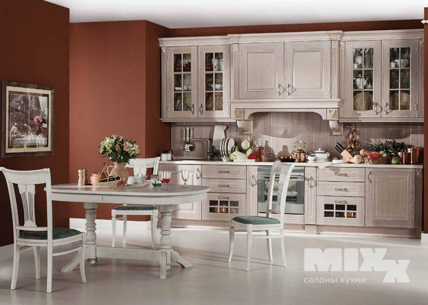 кухня прямая классическая темза в Нижневартовске