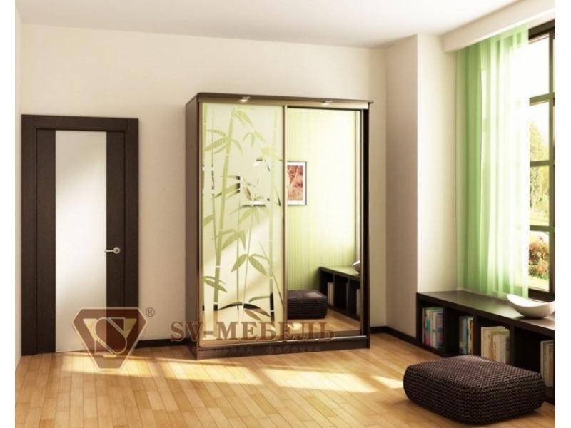 шкаф-купе в спальню бамбук в Нижневартовске