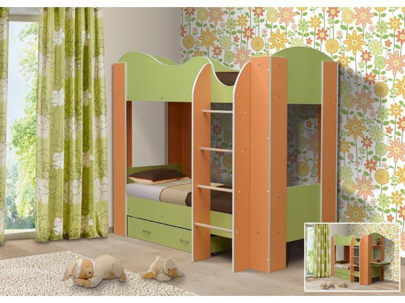 кровать двухъярусная-2 палитра в Нижневартовске