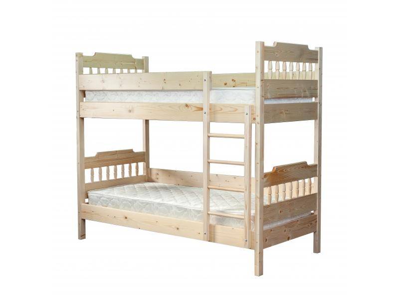 двухъярусная кровать цвет лак в Нижневартовске