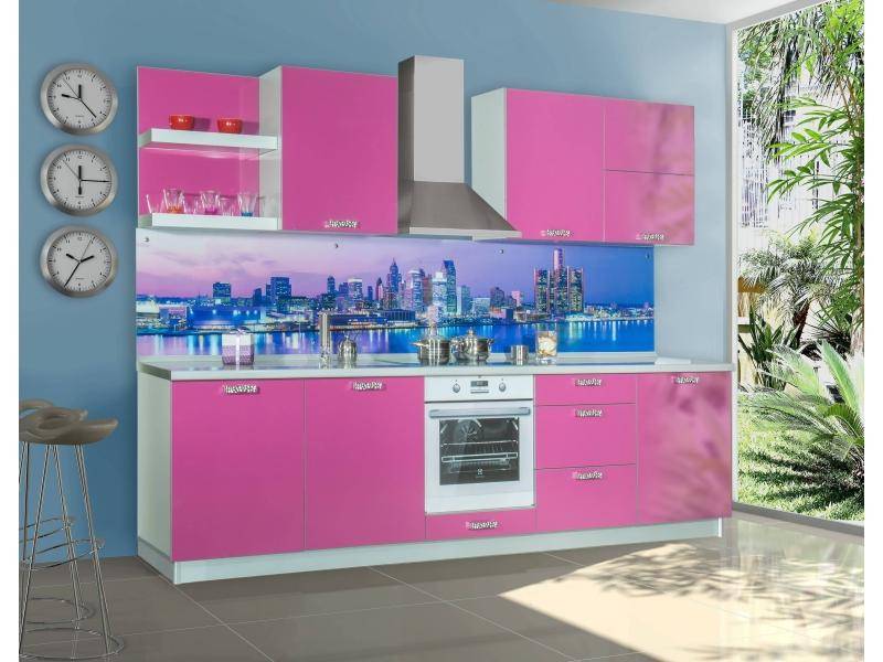 розовая кухня в Нижневартовске