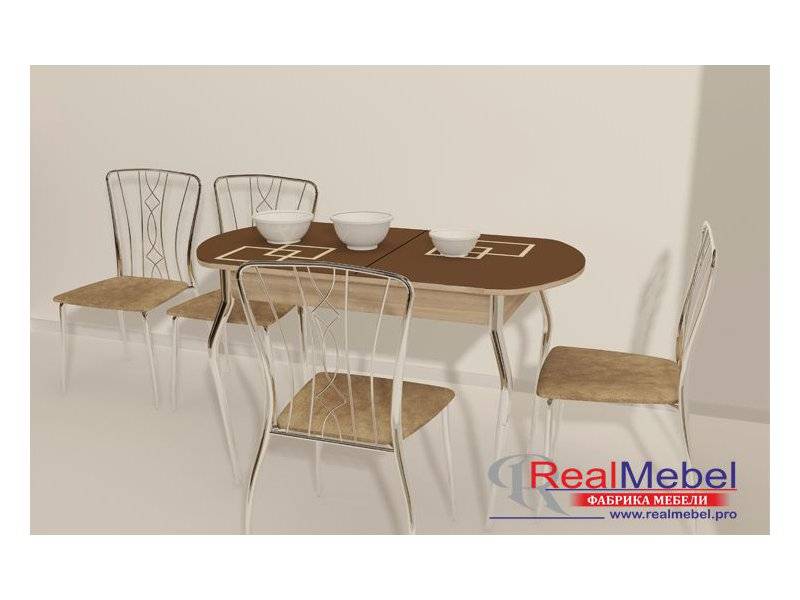 стол стеклянный раздвижной квадраты в Нижневартовске