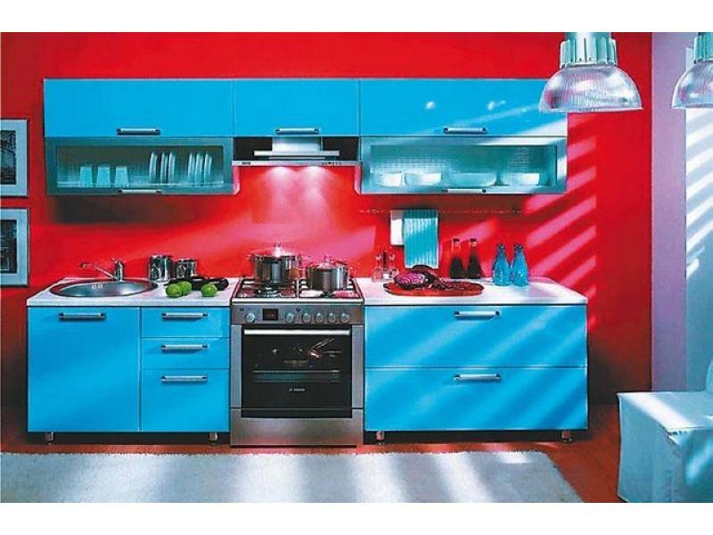 кухня прямая «hi - tech 31» в Нижневартовске