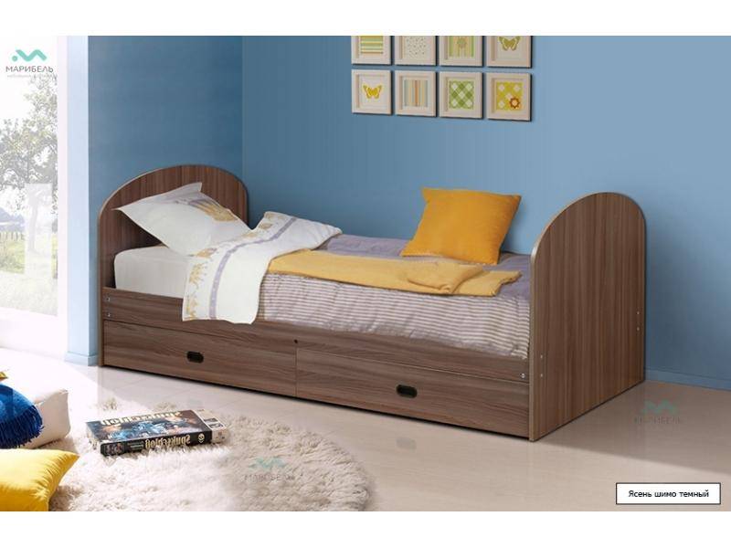 односпальная кровать с ящиками в Нижневартовске