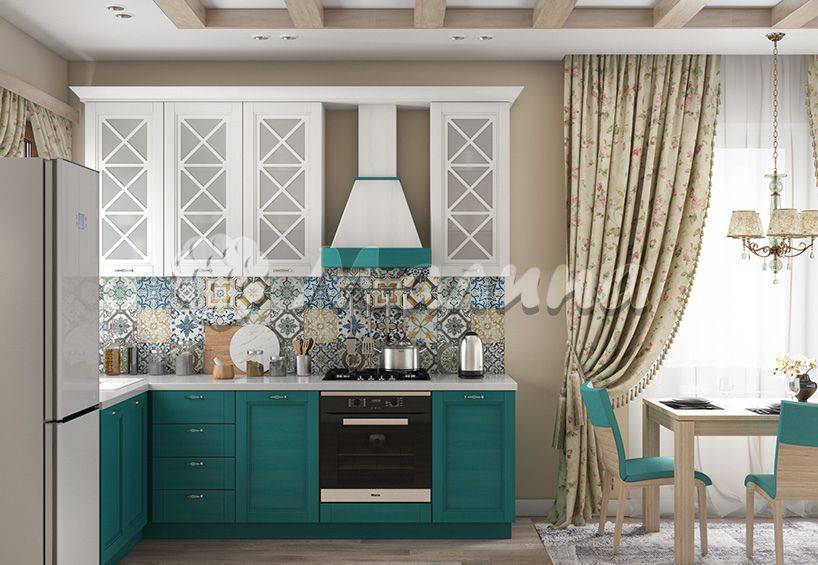 кухня maestro (м 73, рамка, шпон ясеня) в Нижневартовске