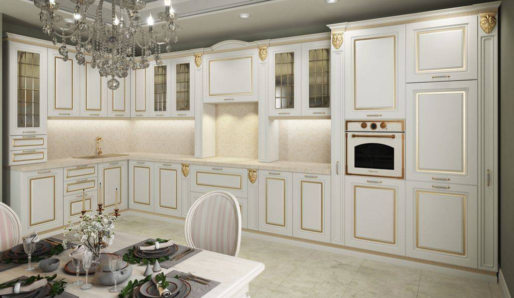 кухня аврора белая в Нижневартовске