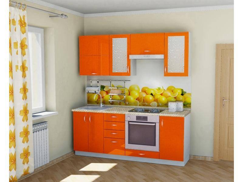 кухонный гарнитур прямой вега 4 в Нижневартовске