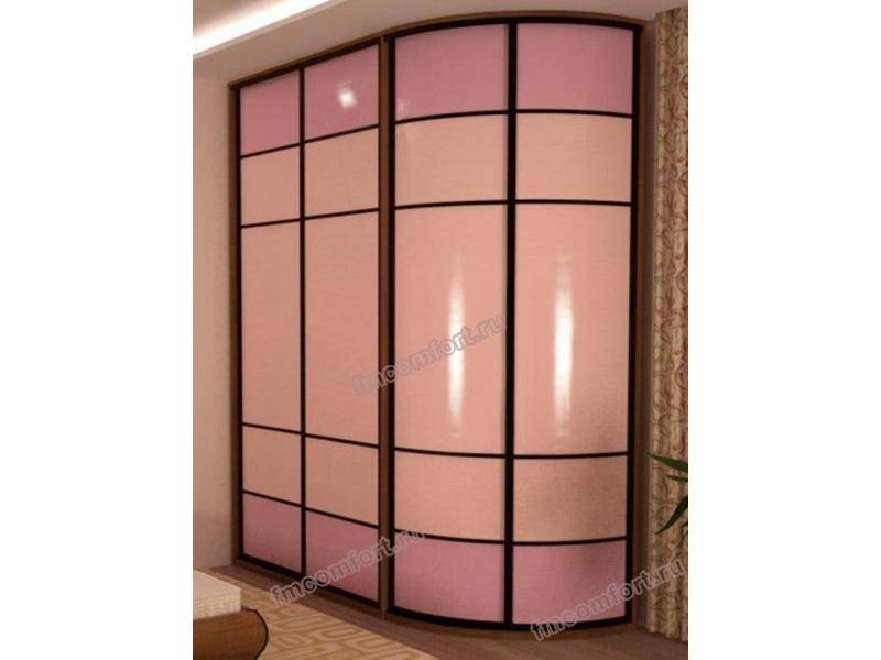 шкаф-купе радиусный к-3 в Нижневартовске