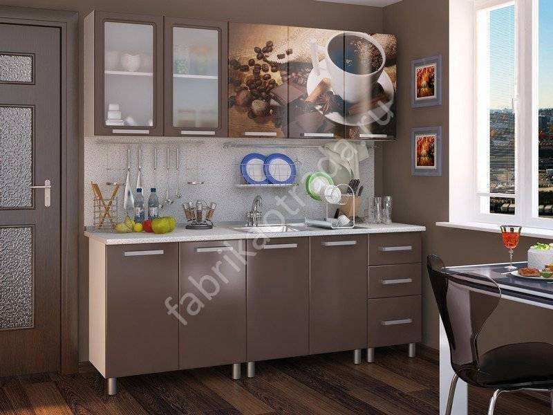 кухня шоколад (коньячный бриллиант) в Нижневартовске