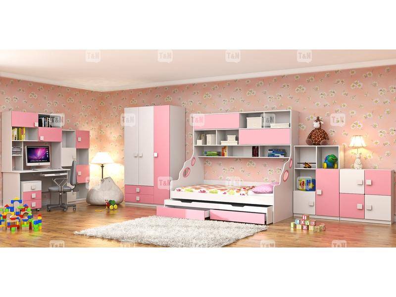 кровать чердак pinny pink в Нижневартовске