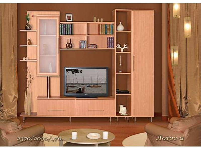 гостиная стенка лотос-2 в Нижневартовске