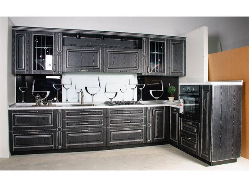 кухонный гарнитур угловой белесса неро в Нижневартовске