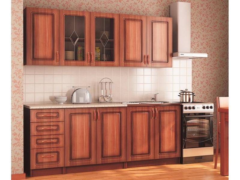 кухня прямая слива мдф в Нижневартовске