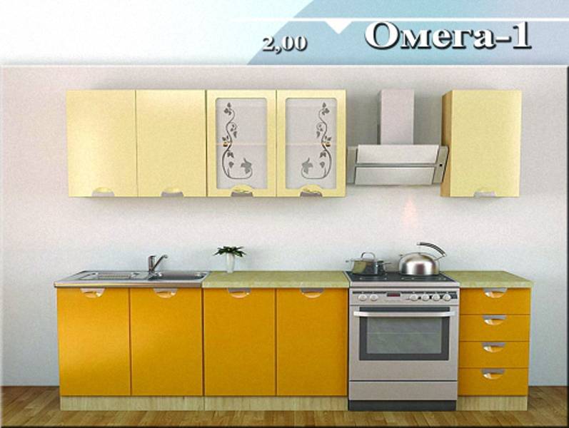 кухонный гарнитур «омега 1» в Нижневартовске