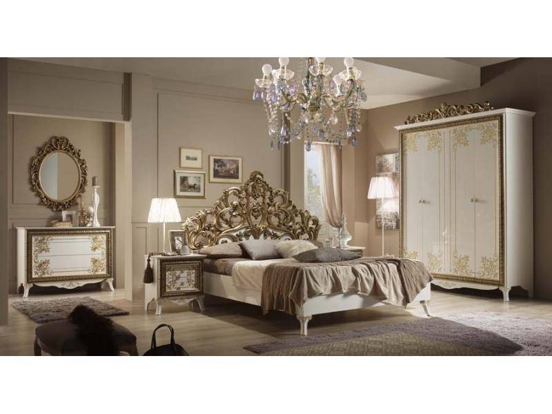 спальный гарнитур стефани золото в Нижневартовске
