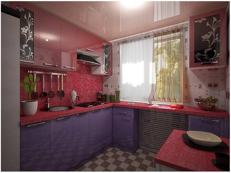 кухня угловая мдф вики в Нижневартовске