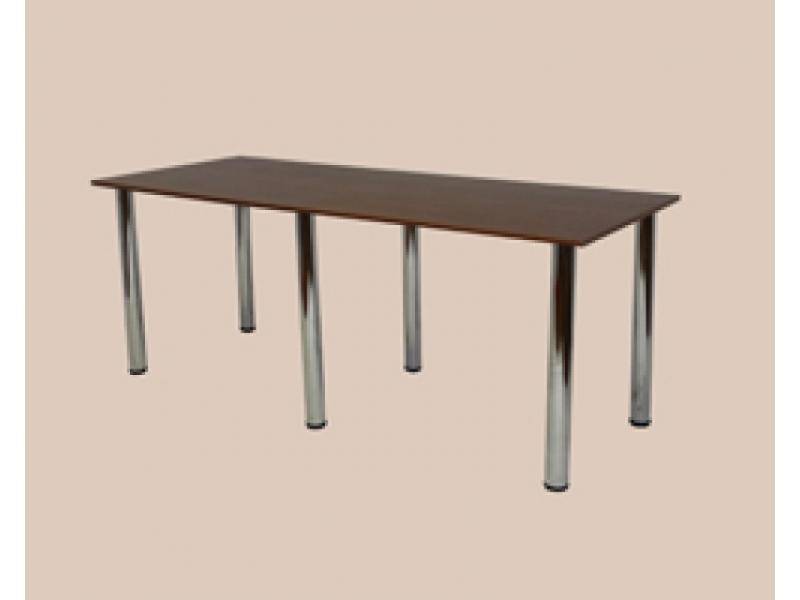 стол обеденный на хром-ноге (6 ног) в Нижневартовске