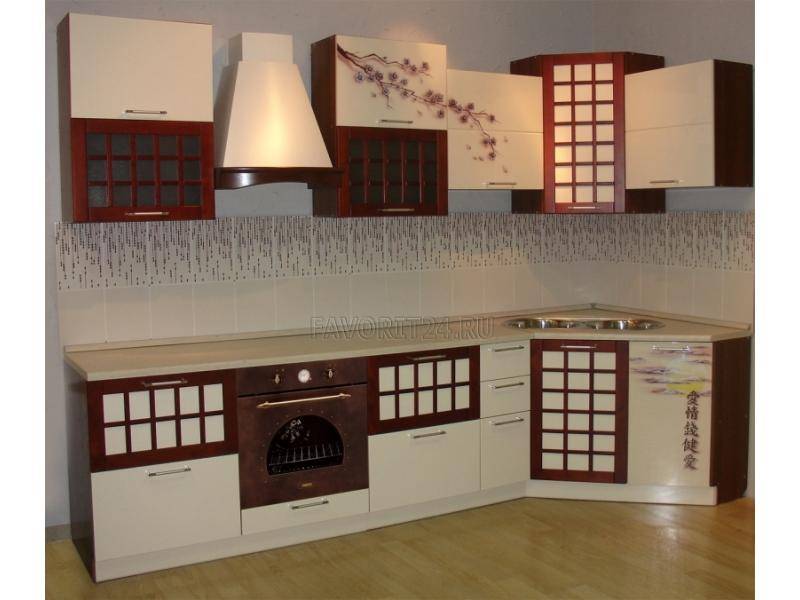 кухня «сакура» мдф эмаль в Нижневартовске