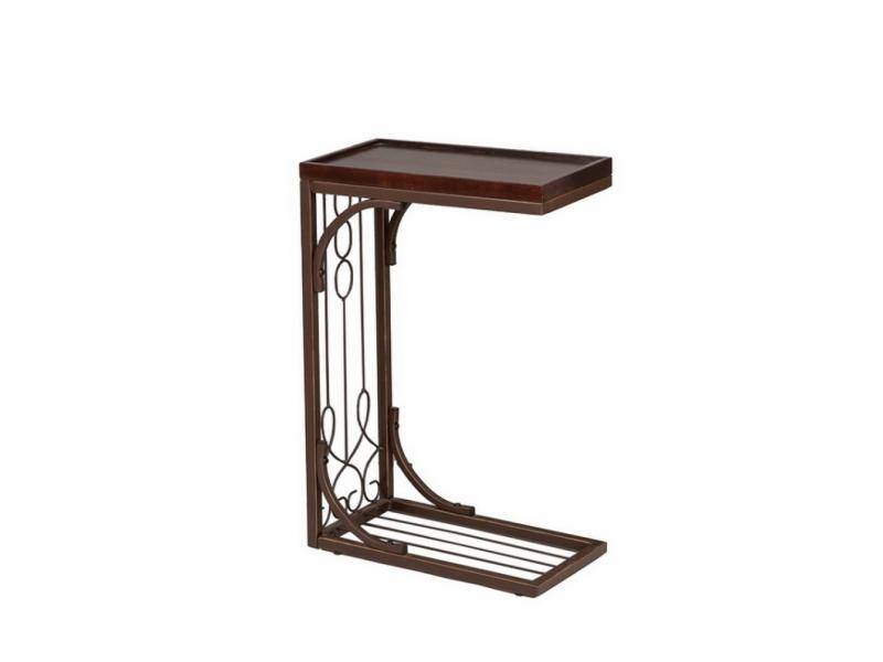 стол журнальный приставной с кованными элементами в Нижневартовске