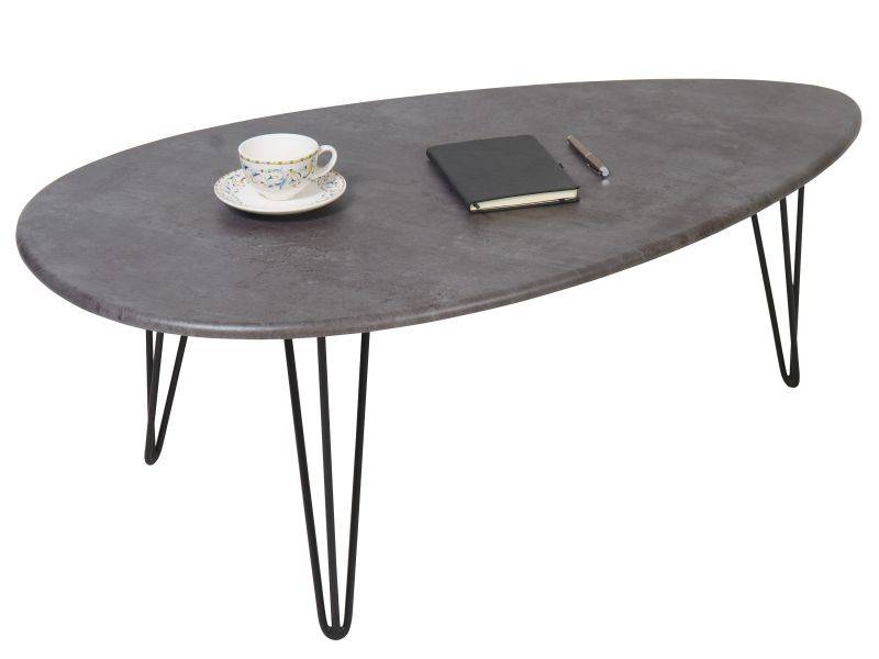 стол журнальный шеффилд серый бетон в Нижневартовске