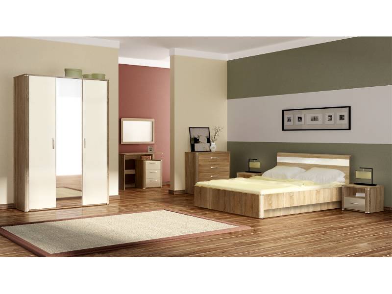 спальня рондо, дуб сонома в Нижневартовске