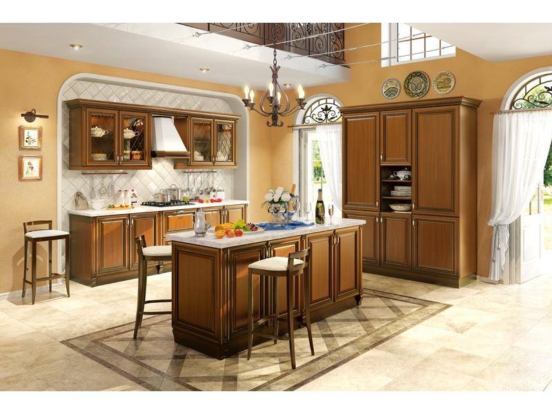 кухня амати с островом в Нижневартовске