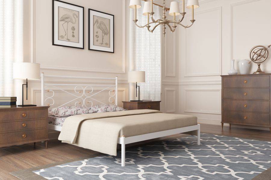 полуторная металлическая кровать marco (марко) в Нижневартовске