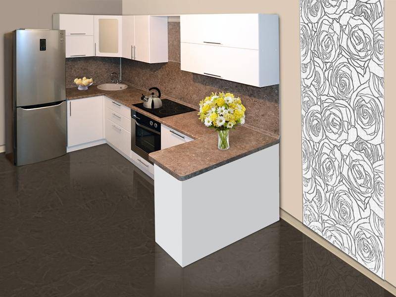 п-образная кухня в Нижневартовске