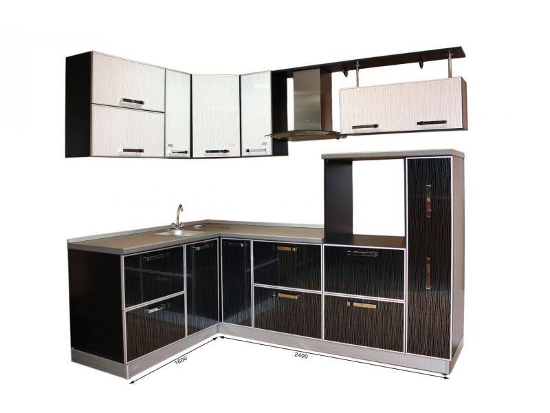 кухонный гарнитур угловой кортни-техно-2 в Нижневартовске