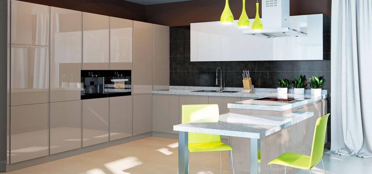 кухонный гарнитур угловой фреш в Нижневартовске